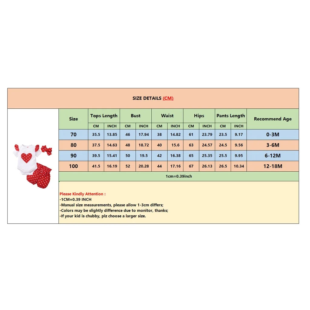 0-18 Months Newborn Baby Girl Cute Polka Dot Summer Outfit Set Short Sleeve Bodysuit+Pants+Headband Toddler Girls Clothing Leedoar