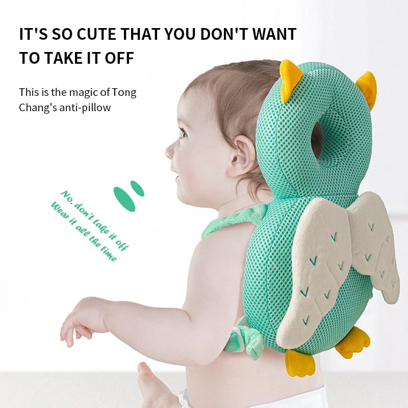 1 PCS Children's Anti-Fall Pillow Baby Toddler Head Pillow Breathable Pillow Learning To Walk Head Protection Pad Head Protectio Leedoar