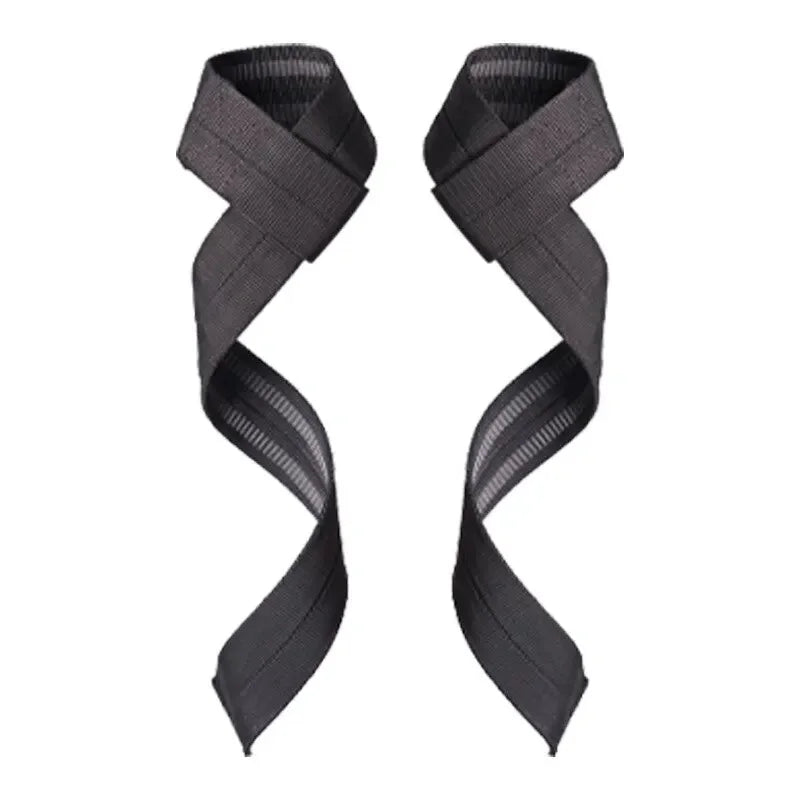 1 Pair Antislip Weight Lifting Straps Deadlift Straps for Heavylifting Bodybuilding and Powerlifting Leedoar