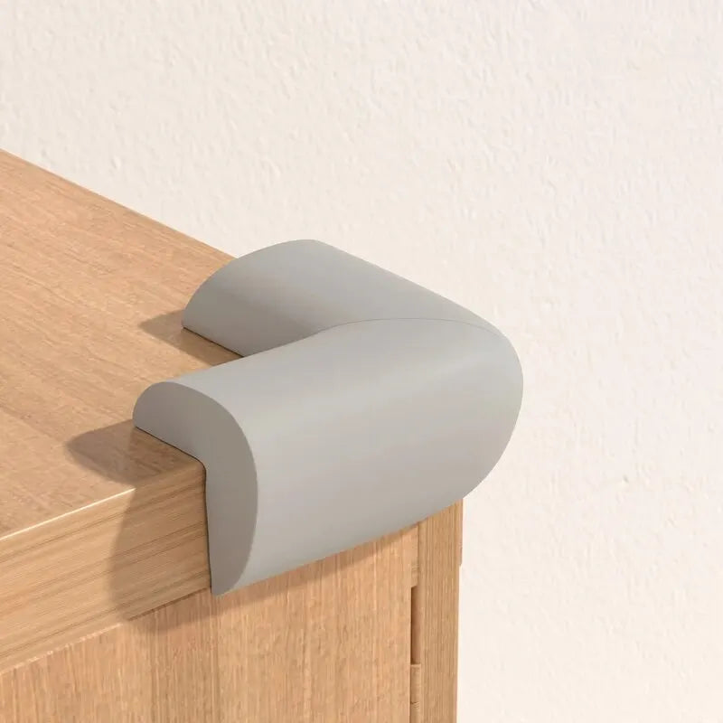 10pcs Baby Safety Corner Protector Soft Home Edge Table Furniture Corners Toddler Infant Protection Cover with Double-sided Tape Leedoar