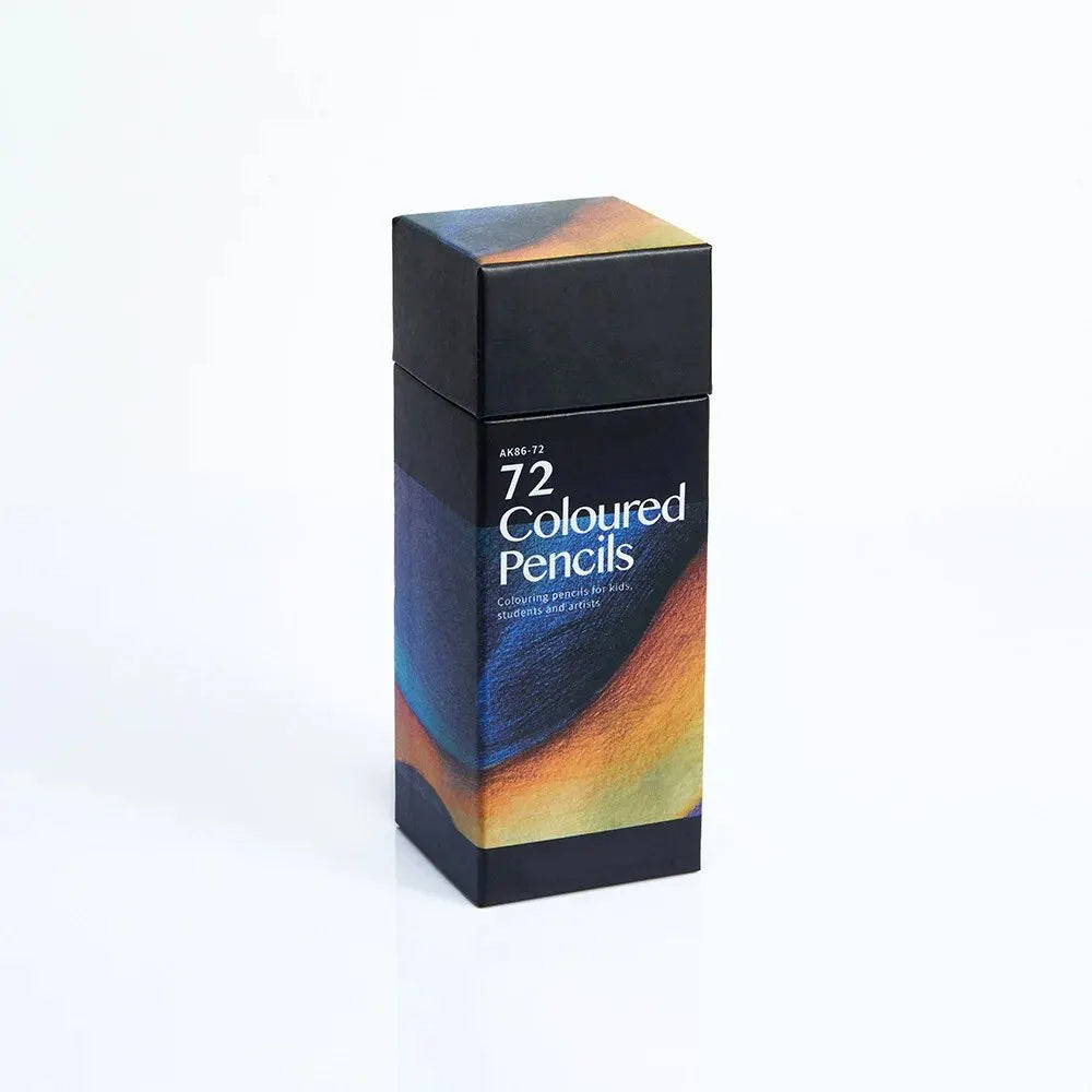 12/18/24/36/48/72 Colors Pencil Set Oily Color Painting Lead with Box Sketch Wood Pencils School Drawing Supply Student Gifts Leedoar