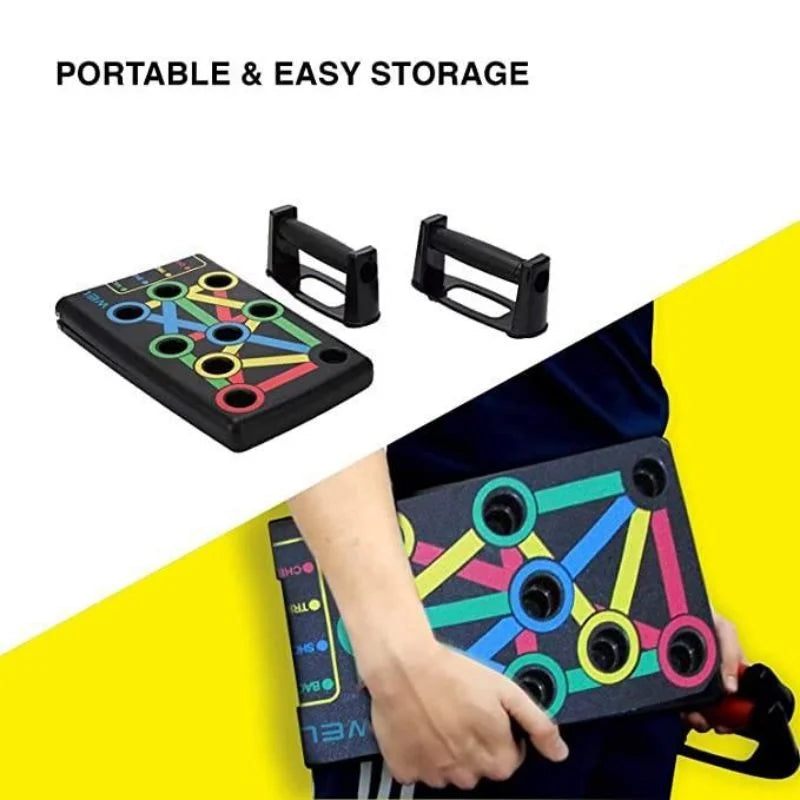 14 In 1 Push-Up Board Workout Abs Abdominal Muscle Building Exercise Fitness Gym Equipment Push Up Stand For Training Sport