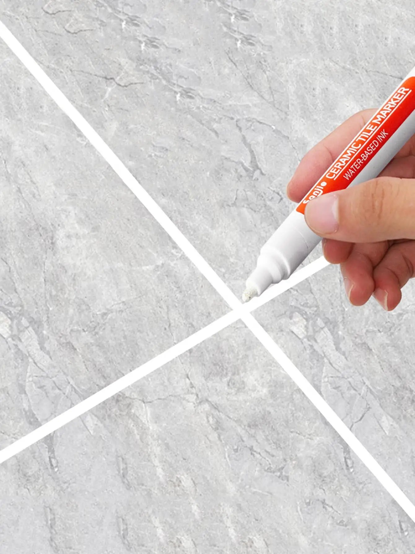 1PC Ceramic tile bathroom wall floor tile gap color repair anti-mildew waterproof whiteboard color repair pen Leedoar