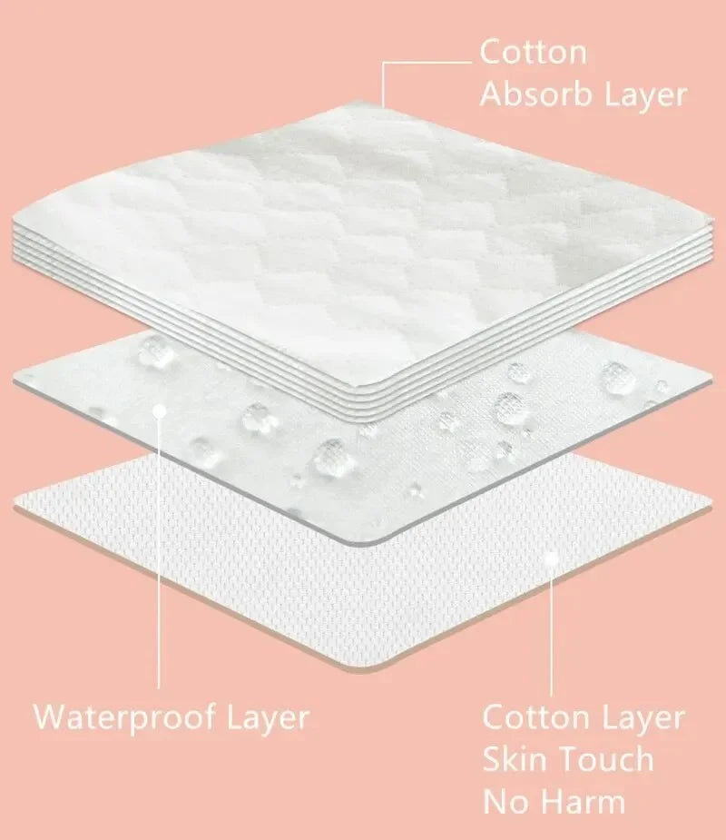 1PC baby cotton diapers 0-3 years old newborn cloth diapers breathable training pants reusable cotton newborn training pants Leedoar