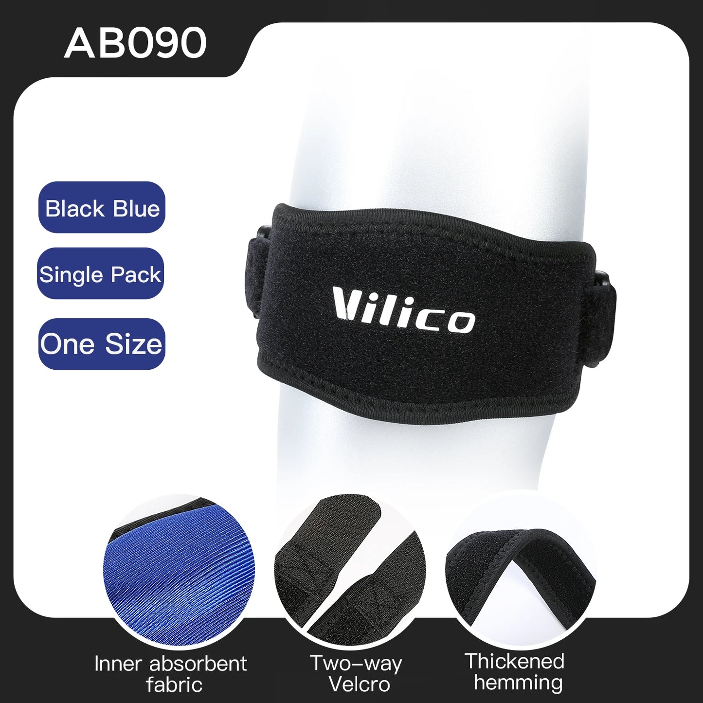 1PCS Professional Sports Elbow Strap With Bi-directional Adjustment and Stable Support Lightweight and Comfortable to Wear Leedoar