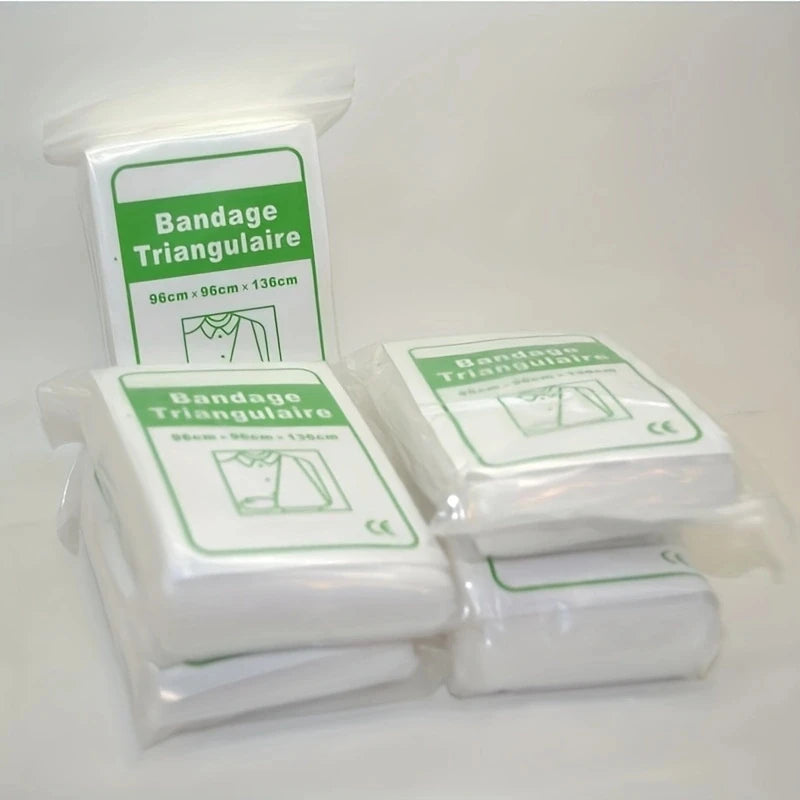 1Pc First Aid Kit Medical Bandage Fracture Fixation Triangular First Aid Bandage Emergency Camping Accessories Leedoar