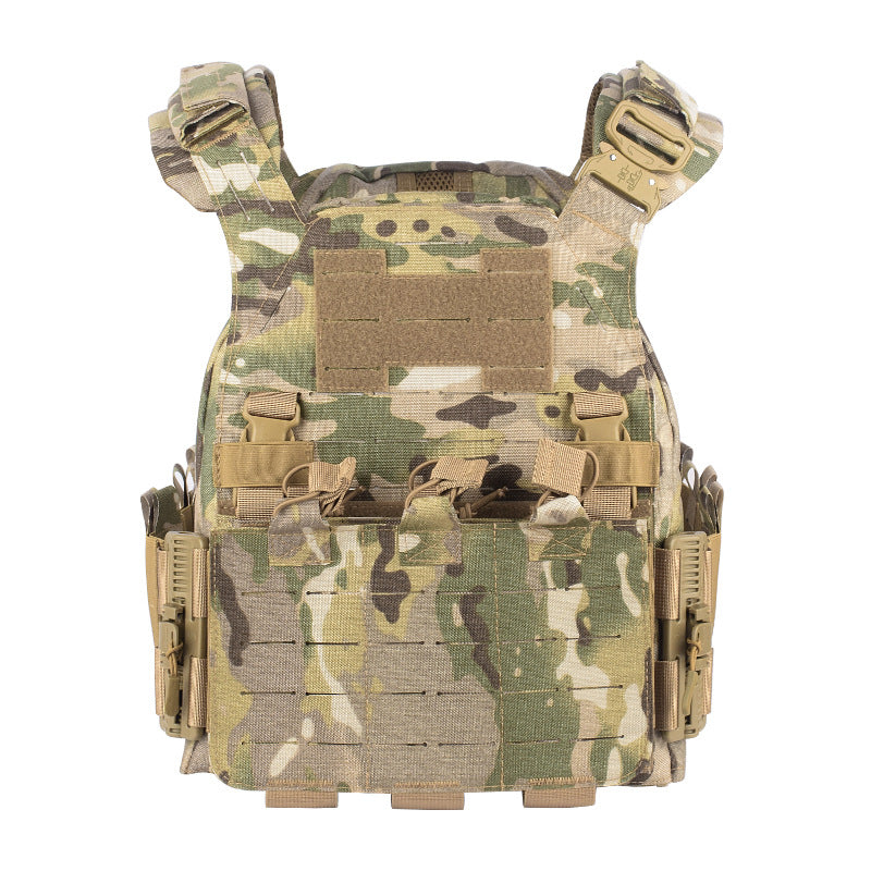 Tactical Vest Plate Carrier Protection Mole 1000D Hunting with Magazine Pouch for War Games CS Paintball Leedoar