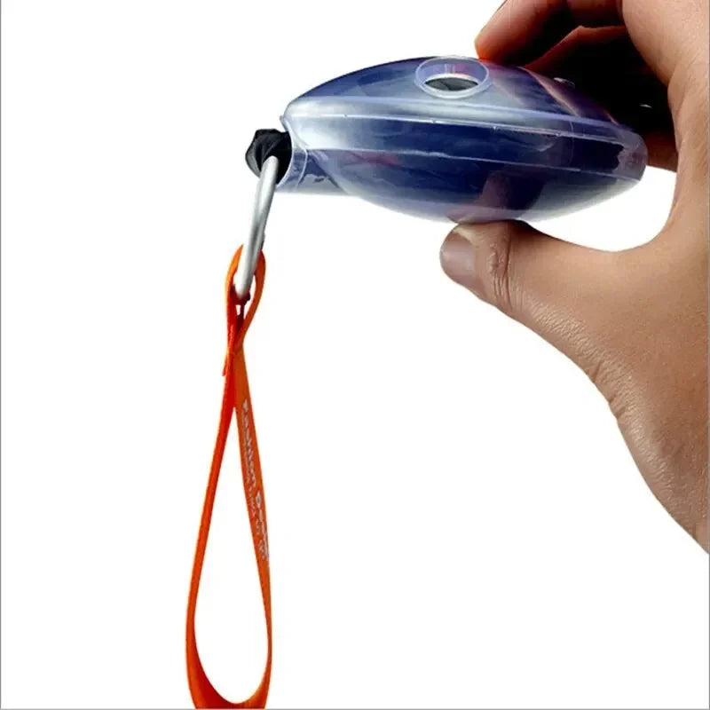 1pc Folding and Stretching Storage Bag Supermarket Convenient Shopping Rotating Storage Small Disc Shopping Bag Leedoar