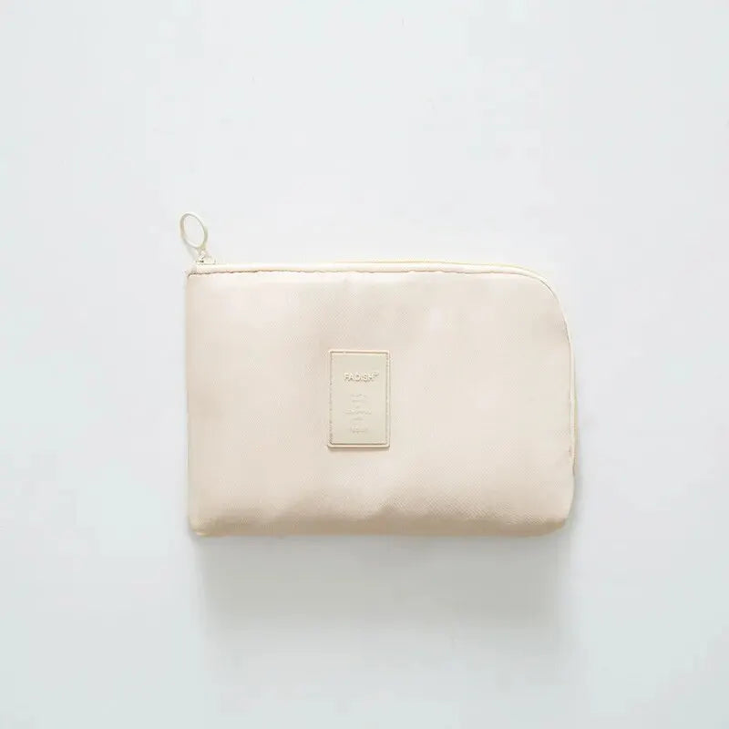 (1pc)Travel Supplies Charger, Power Bank Data Cable, Earphone Digital Bag, Large Capacity Waterproof Storage Bag Leedoar