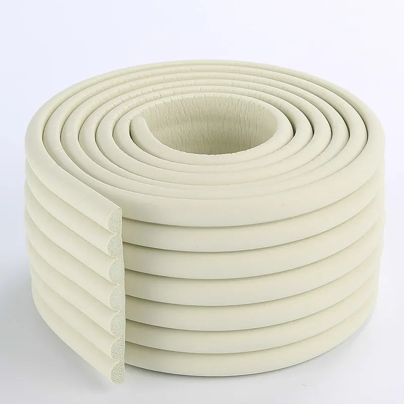 2M Baby Safety Protection Strip Table Desk Edge Guard Strip Corner Protector Furniture Corners Children Safety Foam Protection Leedoar