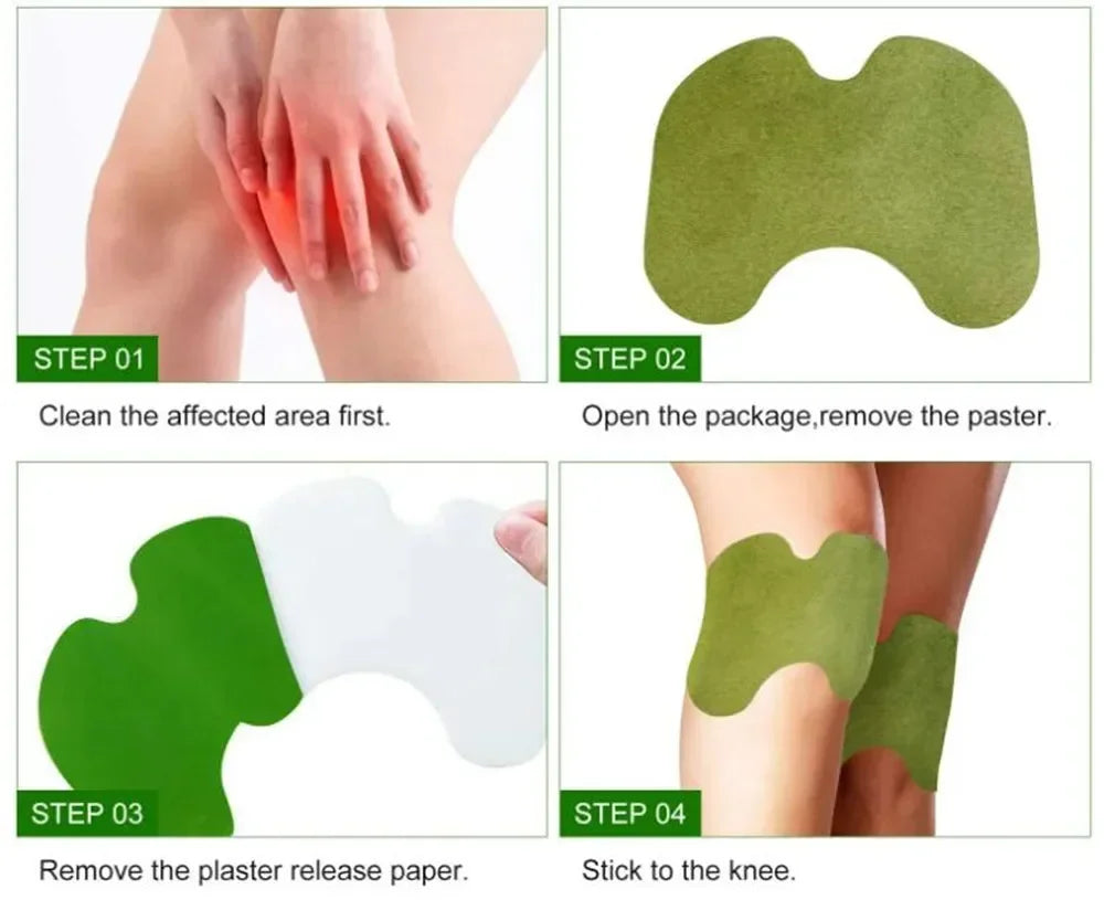 40Pcs Self-heating Patches Wormwood Stickers For Back Neck Shoulder Back Waist Body Massage Care Tool Leedoar