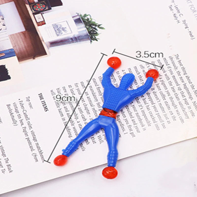 5-50 Pcs/set 8.5cm Sticky Toy Window Men With Sticky Hand 3 Toys Color And Years Over Plastic Suitable Feet For Children Leedoar