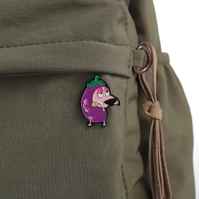 5pcs Humorous And Touching Film And Television Cartoon Dog Creative Fashion Enamel Badge Lapel Pin Bag Jewelry Jewelry Accessori Leedoar