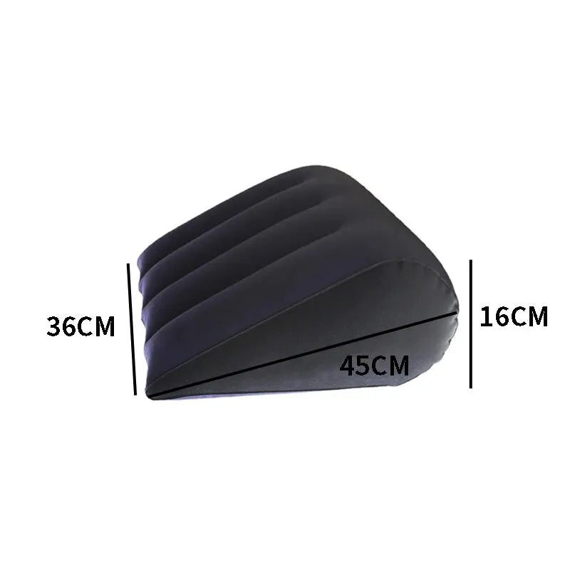 Adult Sexy Aid Body Positions Support Inflatable Sex Love Pillow Cushion Travel Rest Pillow Inflatable Footrest Cushion Leedoar