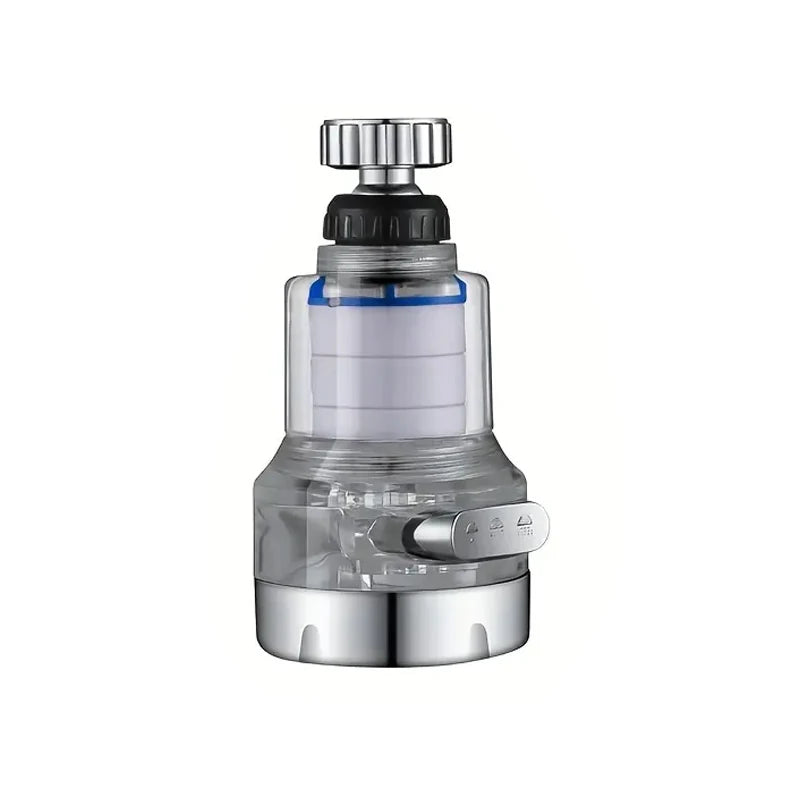 Baokemo 360 Rotating Water Purifier Filter Tap Universal For Kitchen Bathroom Shower Household Filter PP Cotton High Density Leedoar