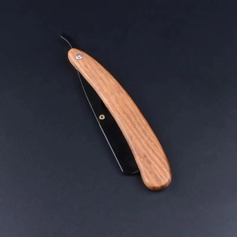 Beard Shaver Rosewood Fold Stainless Steel Beard Shaver Shave The Face Portable Folding Shaver For Men Leedoar