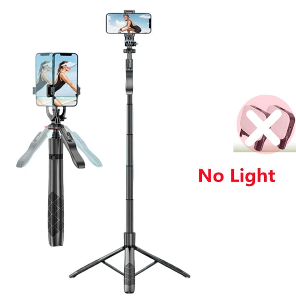 COOL DIER Wireless Selfie Stick Tripod Stand Foldable Monopod For Gopro Action Cameras Smartphones Balance Steady Shooting Live Leedoar
