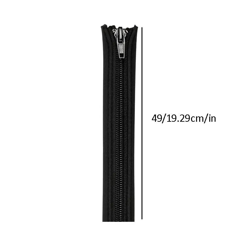 Cable Management Sleeve With Zipper Office Computer Power Cord Data Cable Storage And Sorting Winding Sleeve Leedoar