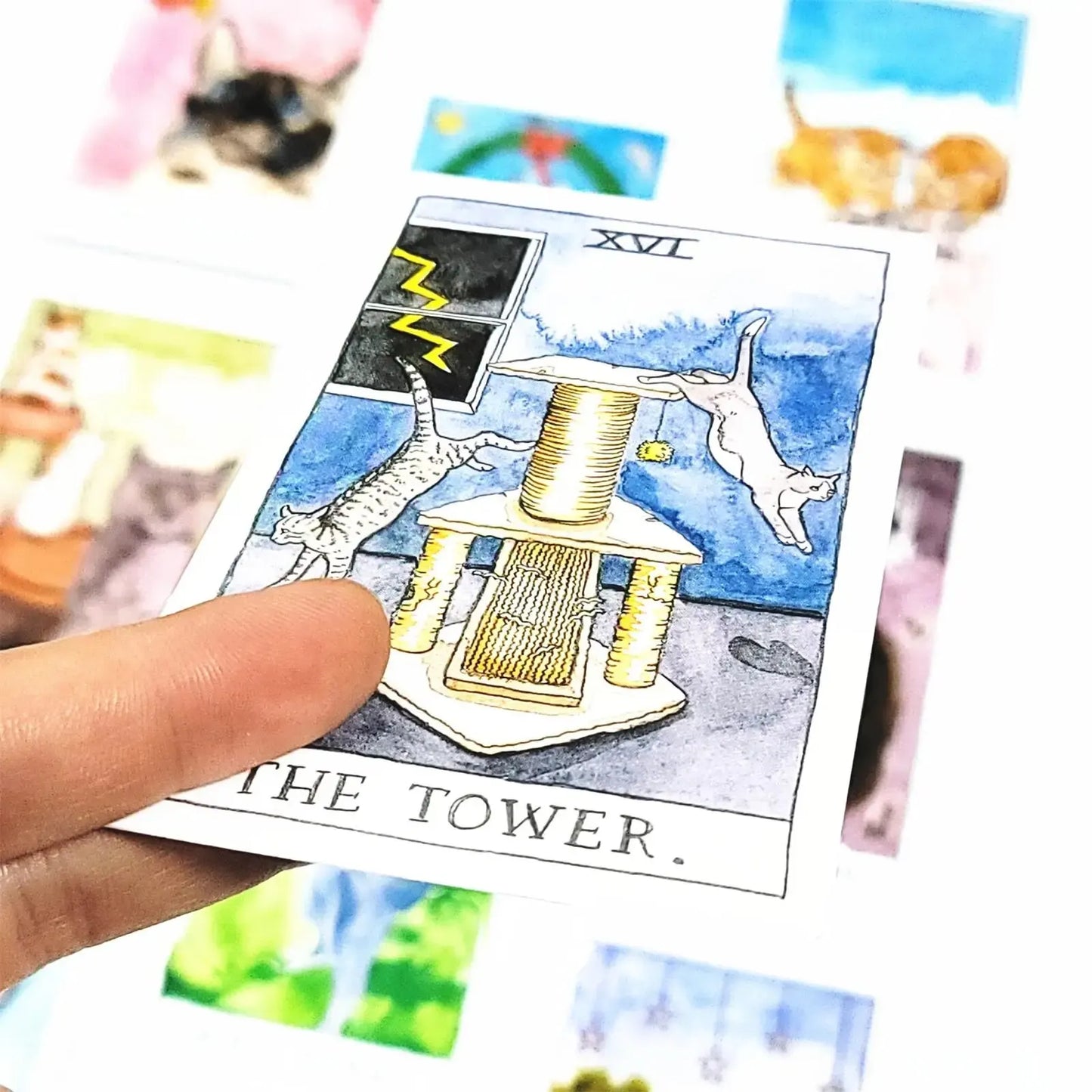 Cat Tarot: 78 Cards Leedoar