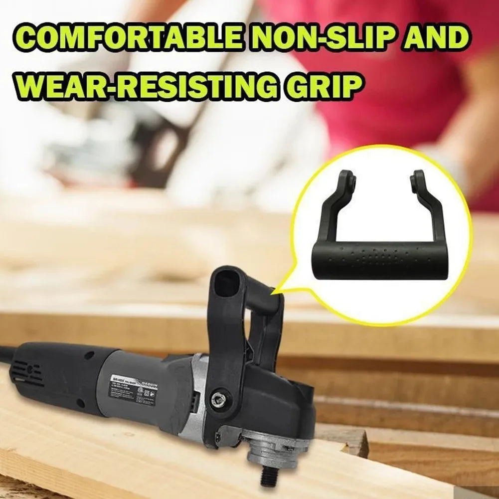 Comfortable Handle For Angle Grinder, Absorbs Vibration, Enhances Stability, Suitable For 8mm Inner Diameter, Easy Installation Leedoar