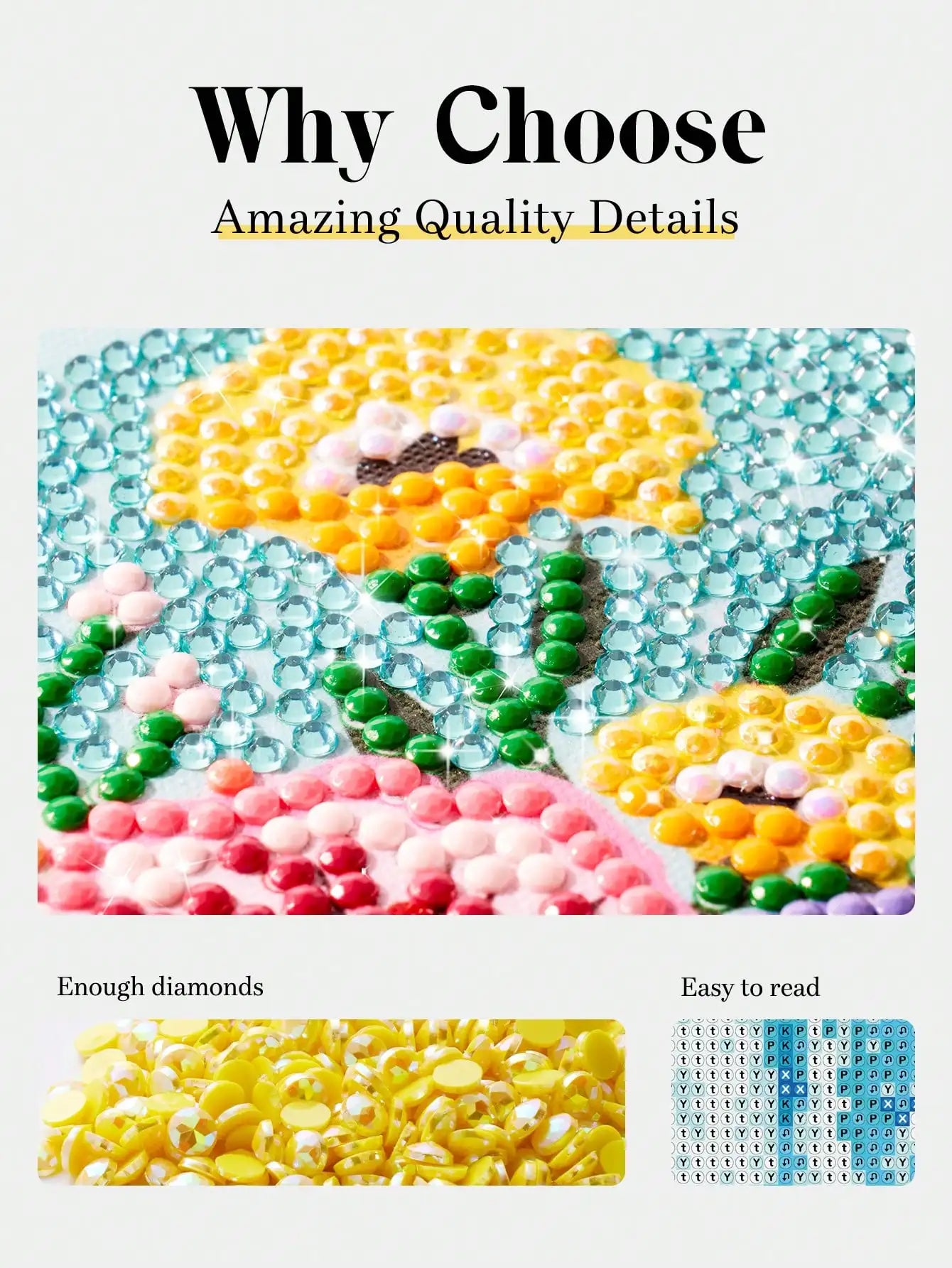 DIY Round Diamond Handmade Diamond Painting Landscape Van Gogh's Starry Sky Pattern Full Diamond Mosaic Decorative Painting Set Leedoar