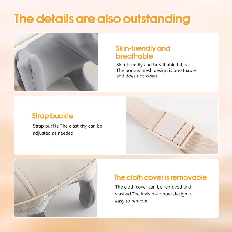 Electric Neck and Shoulder PainMassager for Spinal Pain Hot Compress Soothing Massage Neck Muscle Relaxation Massage Shawl Leedoar