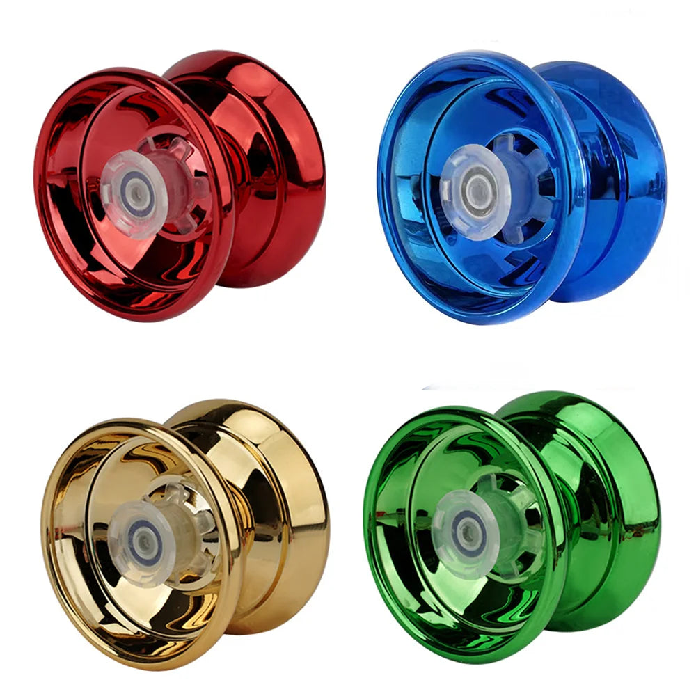 Exquisite Alloy Yoyo Ball Beginner Type Dead Sleep Live Sleep Yoyo Ball Competitive Yoyo Combination Set Leedoar