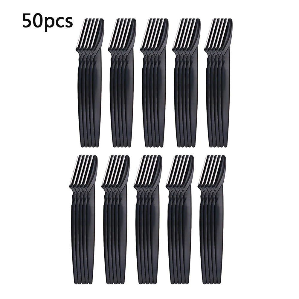 Eyebrow Trimmer Knives Portable Face Razor Hair Remover Eye Brow Epilation Hair Removal Cutter Shaver Blades Makeup Tools Leedoar