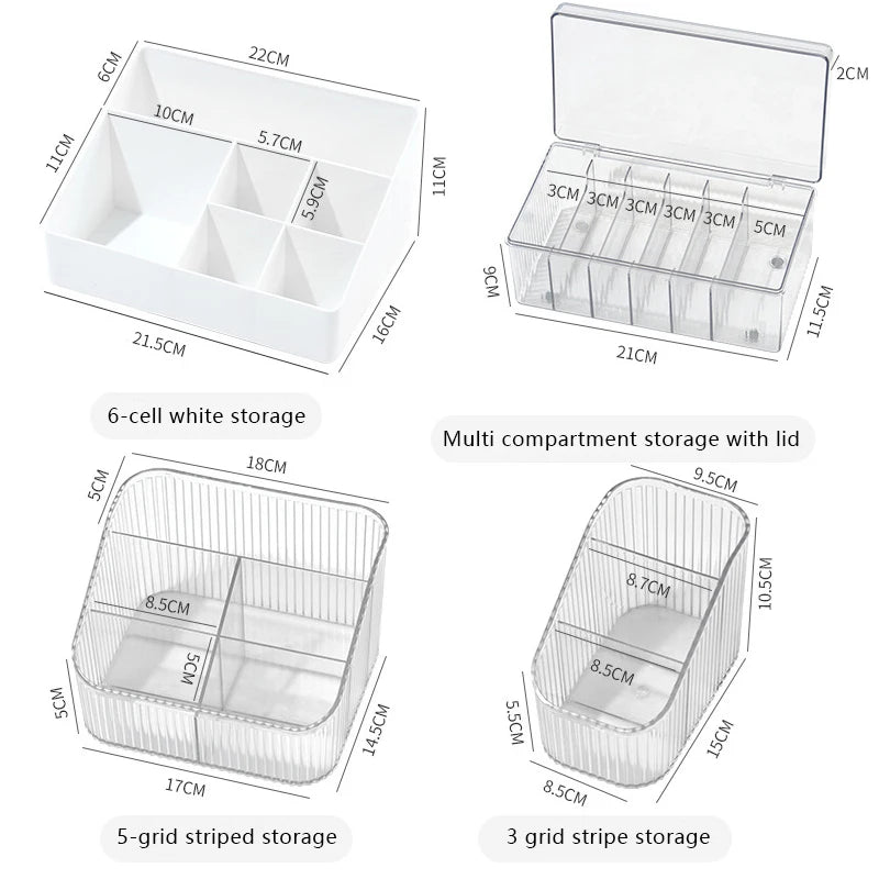 Eyelash Extension Tool Storage Box With Cover Lash Accessories Lashes Glue Tweezer Holder Organizer Acrylic Transparent Box Leedoar
