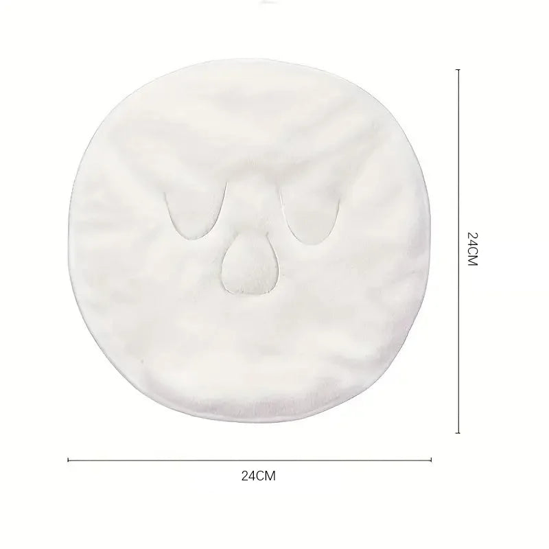 Facial wrap, hot towel mask, reusable facial steamer for hot and cold skin care, moisturizing facial steamer Leedoar