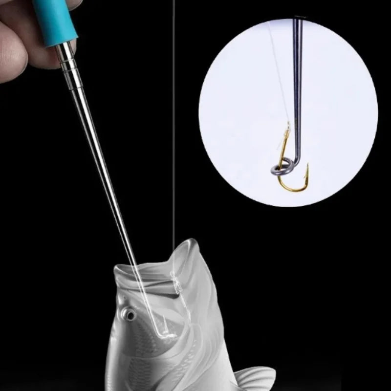 Fishing Hook Remover 2PCS Stainless Steel Fishhook Dehooker Hook Detacher Extractor Rapid Decoupling Fishing Tools Leedoar