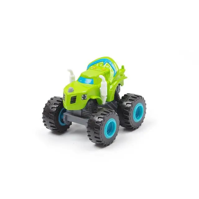 Flame and Machine Monster Car Toys Russian Crusher Truck Vehicles Figure Blaze Toy Blaze the Monster Machines Birthday Gifts Leedoar