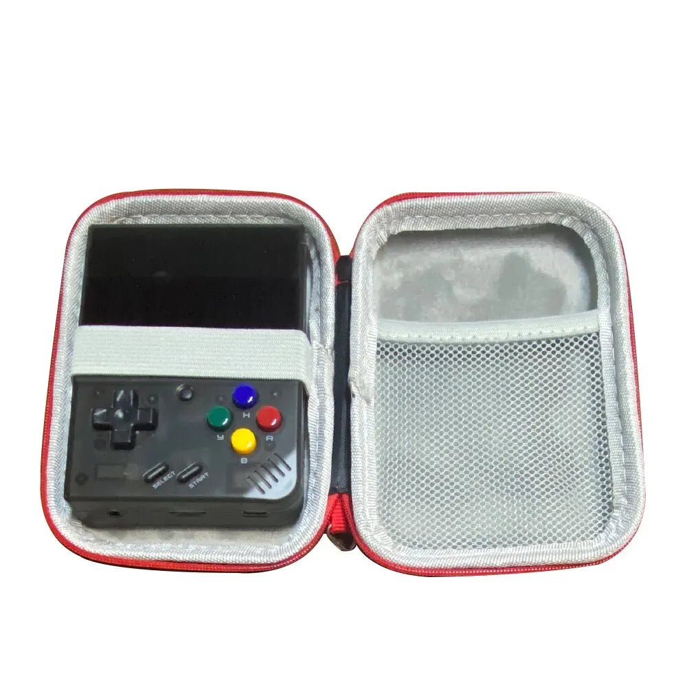 For Miyoo Mini Plus Protective Case Suitable for Miyoo Retro Handheld Game Console Portable Storage Bag Dustproof Anti-fall Leedoar