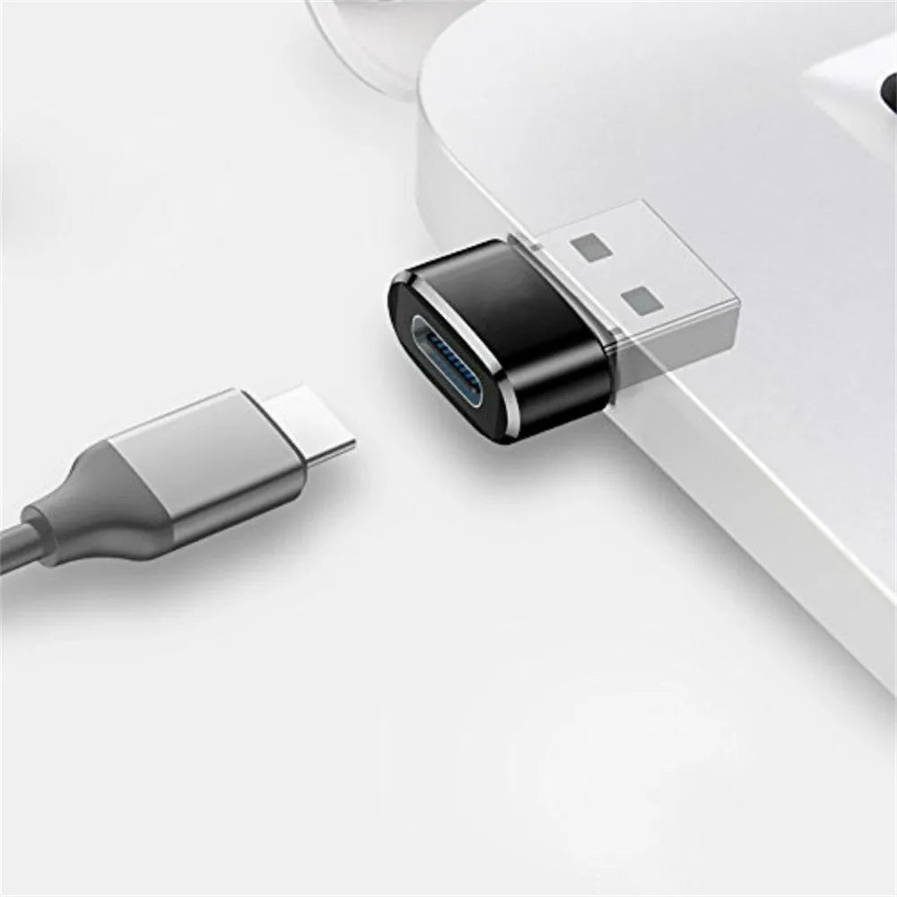 2021 New USB 3.0 Type-C OTG Adapter Type C Male To USB Female Converter For Macbook Xiaomi Samsung S20 Iphone Huawei Connector Leedoar