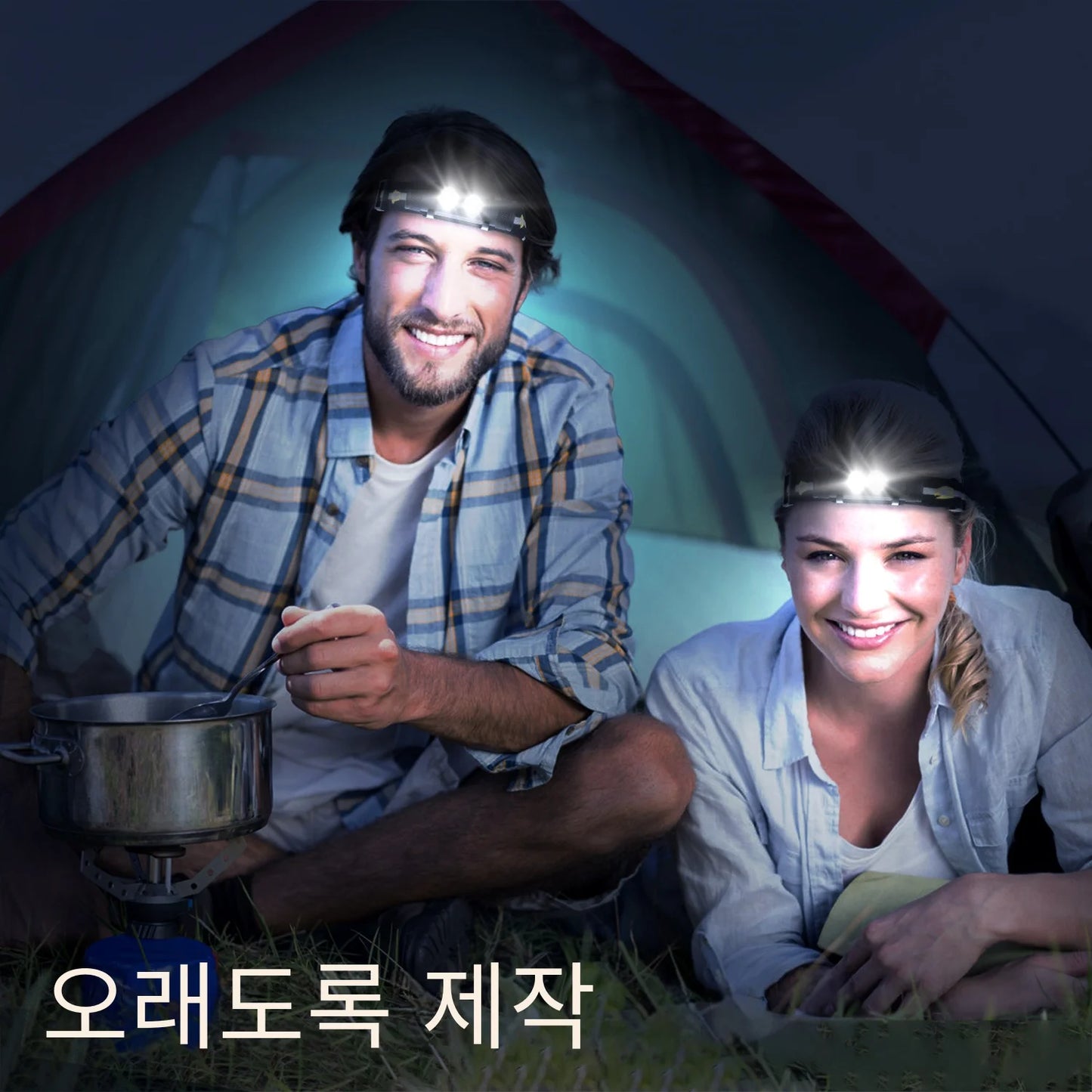 H25S headlamp 18650 headlight dual Luminus SST40 LED 1200lm USB Rechargeable lamp Leedoar