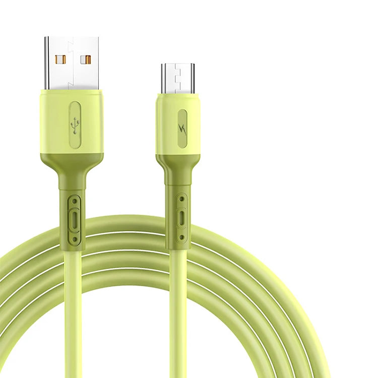 1M 2M USB Type C Cable Wire for Samsung S10 Plus Xiaomi mi9 Mobile Phone Fast Charging USB C Type-C Charger Micro USB Cables Leedoar