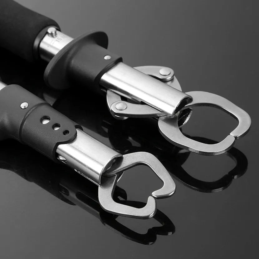 High Quality Fish Control Device with Weighing Path Fish Gripper Fishing Pliers Grip Set Fishing Tackle Hook Fish Locking Device Leedoar