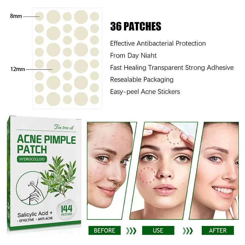 Invisible Pimple Patch Invisible Makeup Clarifying Pimple Patch Closed Circles Acne Fade Pimple Marks Waterproof Moisturising Leedoar