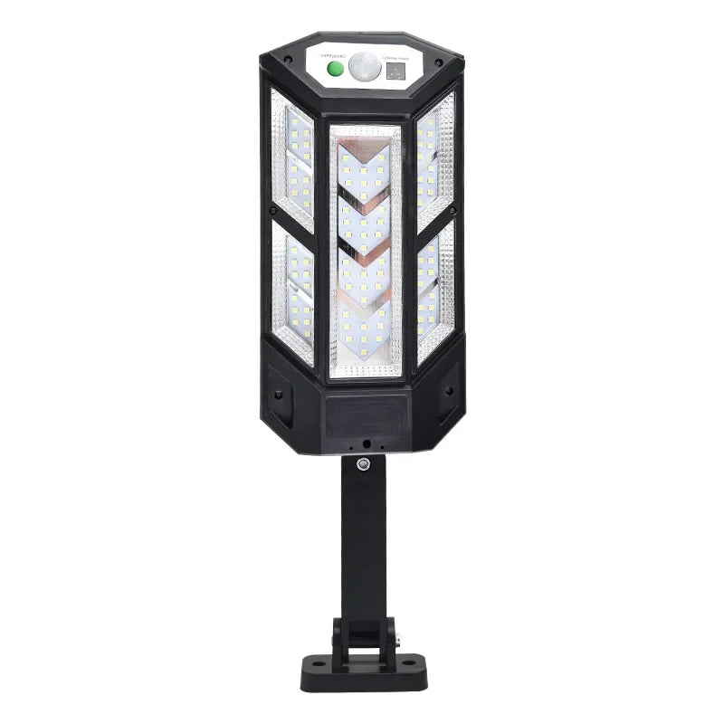 Irradiation 300㎡ 600LM Solar Lights Outdoor Sunlight Motion Sensor Light 3Modes Waterproof Garden Street Wall Outdoor Solar Lamp Leedoar