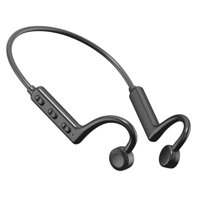 Ks19 Tws Wireless Bluetooth-compatible Headphones Neckband Sports Music Gaming Headset Hearing Aid Earphones Handsfree With Mic Leedoar