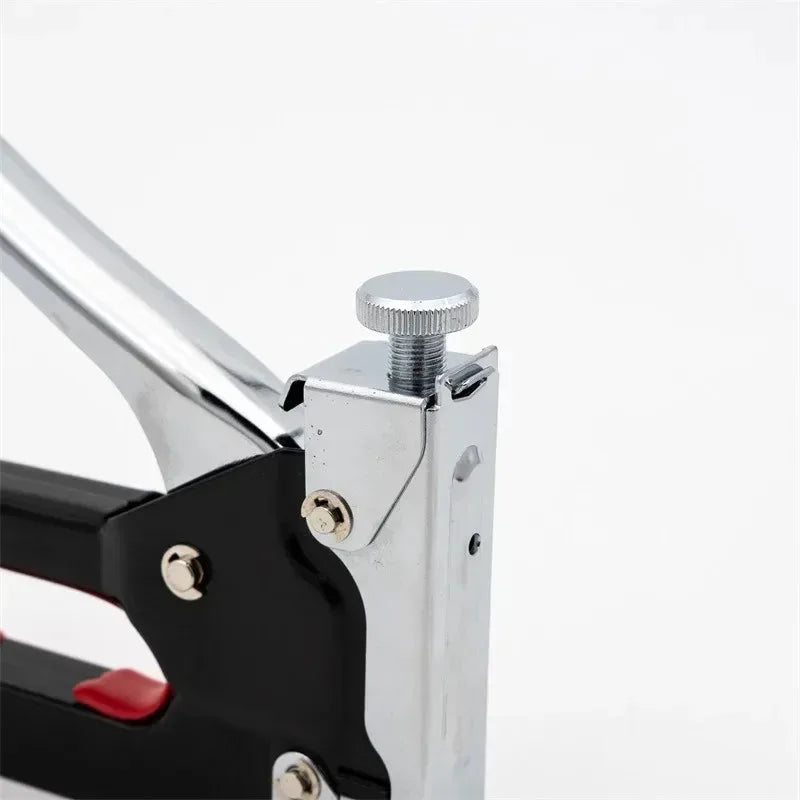 Manual Nailer Useful Heavy Duty 4 in 1 Manual Brad Nailer Upholstery Stapler for Carpentry Leedoar