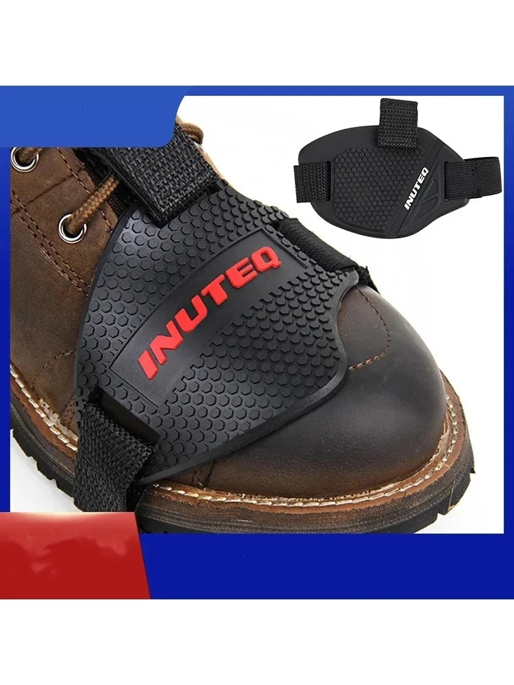 Motorcycle Shift Pad Rubber Boot Protective Cover Adjustable Shifter Shield Anti Slip Pad Shoe Cover Protection Leedoar