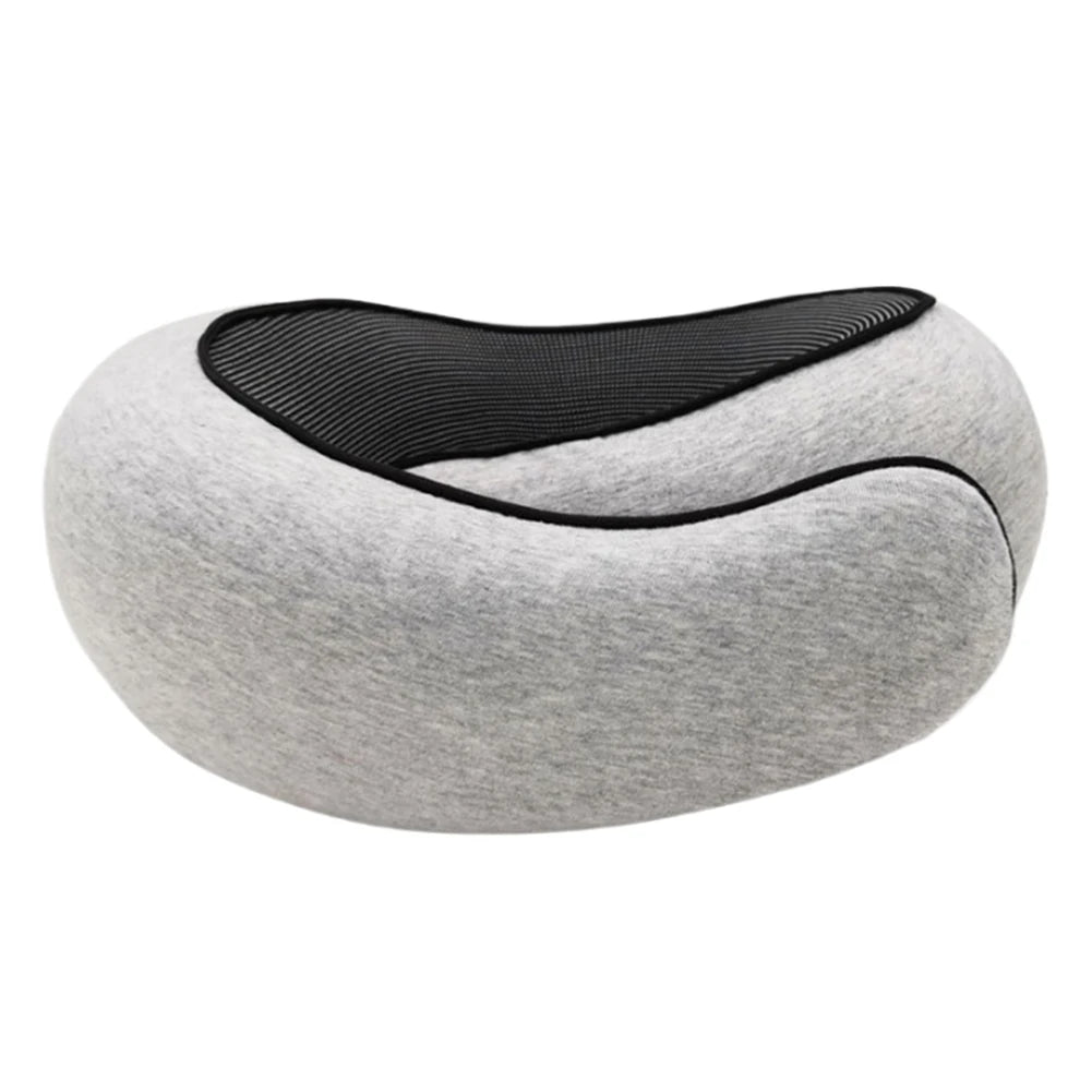 Neck Support Pillow Outdoor Travel Memory Foam Pillow with 360-Degree Head Support Comfortable Airplane Pillow for Sleep Rest