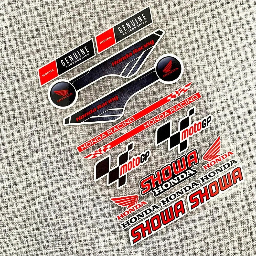 New Motorcycle Side Strip Sticker Car Styling Vinyl Decal for HONDAS Motorcycle Sticker Reflective Stickers Car Decoration Leedoar