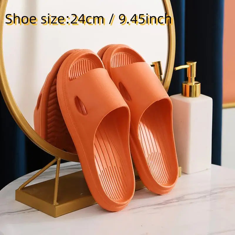 Non Slip Slides Lightweight Open Toe Quick Dry Slippers For Indoor Outdoor Bathroom Beach Summer Indoor Outdoor Eva Slippers Leedoar