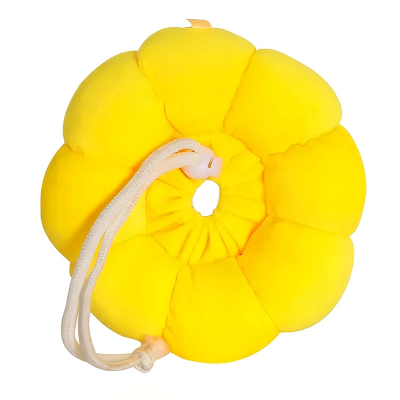 Pets Cats After Surgery Wound Protective Collar Cotton Soft Adjustable Elizabeth Collar Prevent Licking Of Hair Sunflower Collar Leedoar