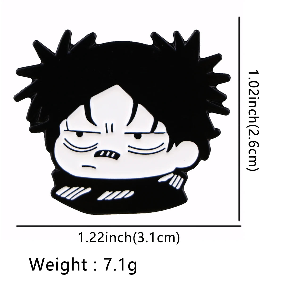 Pin Cool Anime Enamel Pin Women's Brooch Jeans Badges Brooches for Clothing Badges Jewelry Accessories Fans Gifts Leedoar