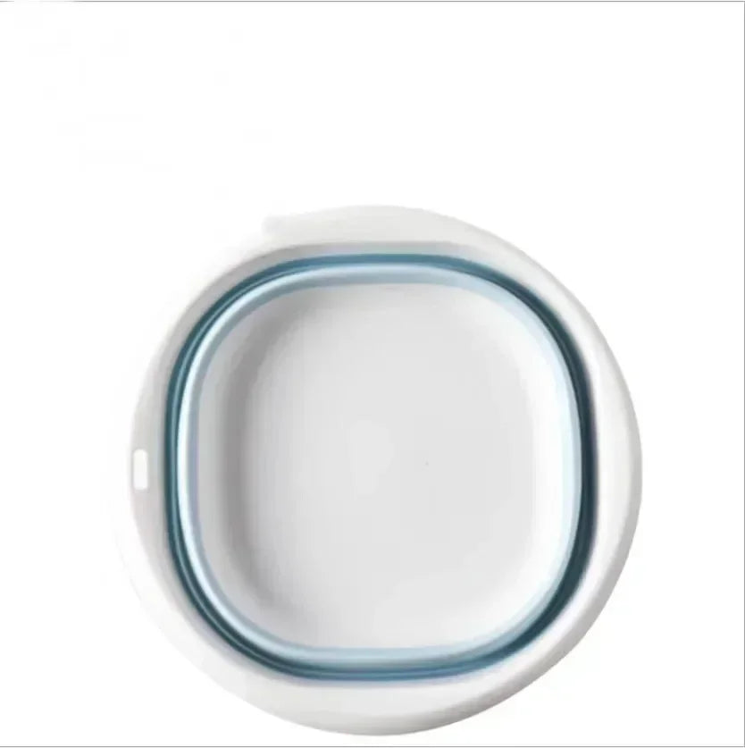 Plastic Folding Basins Portable Wash Basins Folding Laundry Tub Adult Baby Bath Basin Bathroom Kitchen Accessories Wash Basin Leedoar