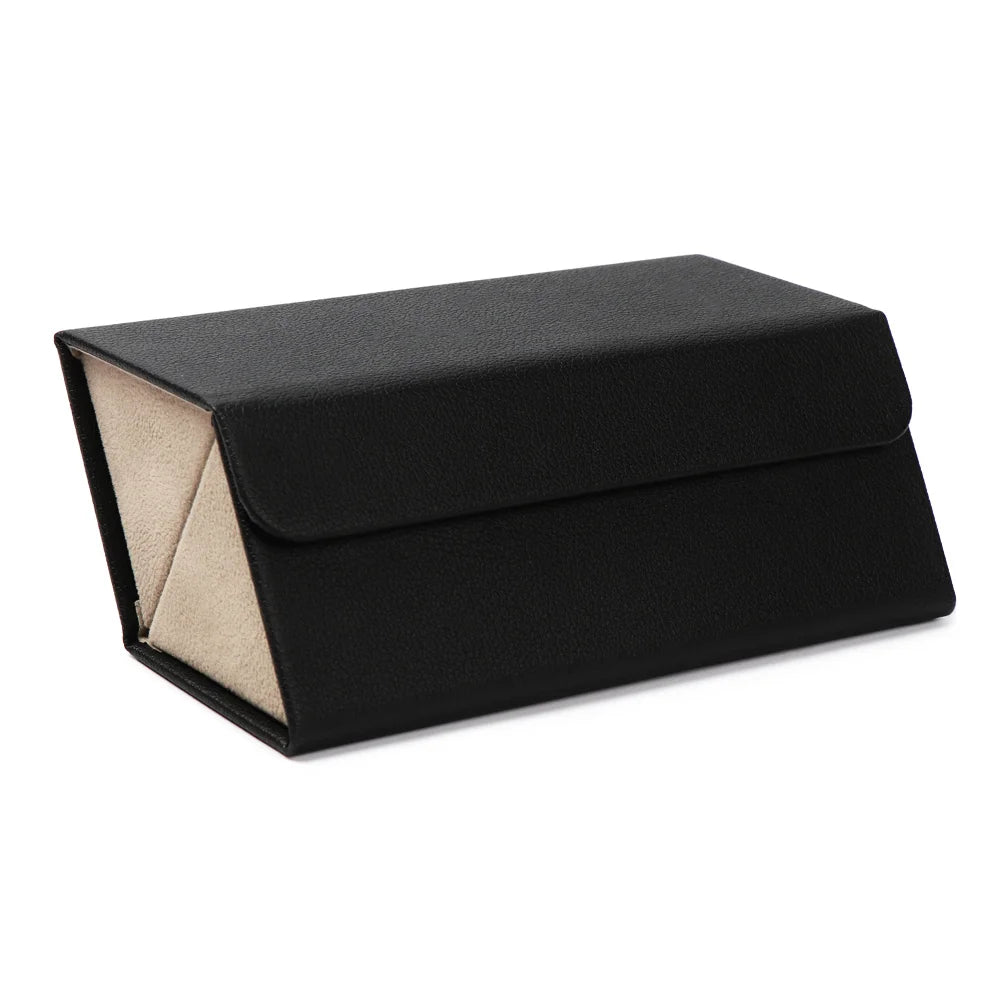 Portable Foldable Glasses Box 2/3/4/5/6 Multi-slot Eyeglass Storage Display Organizer Fashion PU Leather Travel Sunglasses Case Leedoar