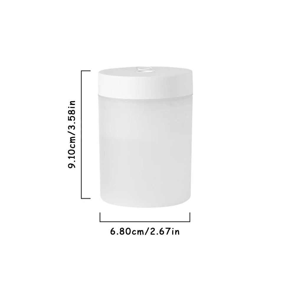 Portable Smart Humidifier for Home Car Oil USB Fresh Aroma Diffuser Mute Diffuser Machine Evaporative Humidifier Portable Smart Leedoar
